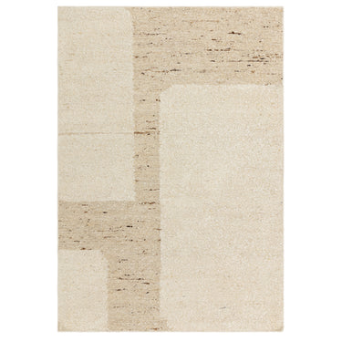 Napa Tumbla Hand Woven Wool Reversible Rug in Beige Natural