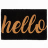 Printed Pvc Backed Coir Hello Doormat 40x60 cm