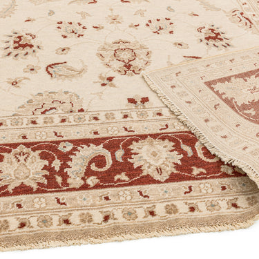 Asiatic London Chobi Beige Rust Wool Cotton Persian Traditional Rug 130x190 cm