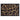 My Nylon Pattern Leopard Border Washable Non-Slip Bordered Doormat 50x75 cm
