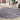 Rustic Textures RUS06 Modern Abstract Circle Round Rug in Grey Beige