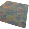 Asiatic London Camden Tufted Kaleidescope Grey Multi Coloured Wool Viscose Geometric Textured Rug - Medium 120x170 cm (4'x5'6")