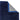Origins Chicago Indigo Blue Handmade Shaggy Textured Hallway Runner Rug