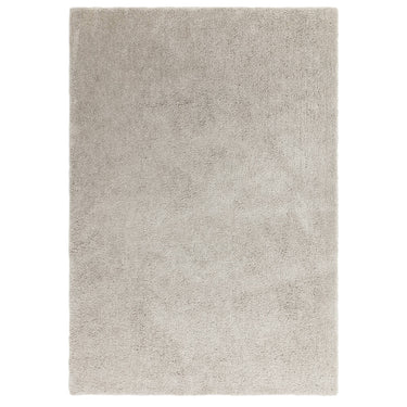 Asiatic London Super Snug Light Grey Washable Shaggy Textured Rug