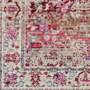 Nourison Vintage Kashan VKA01 Hall Rug Traditional Hallway Runner for Hallways Bedroom Living Room Oriental Classic in Red