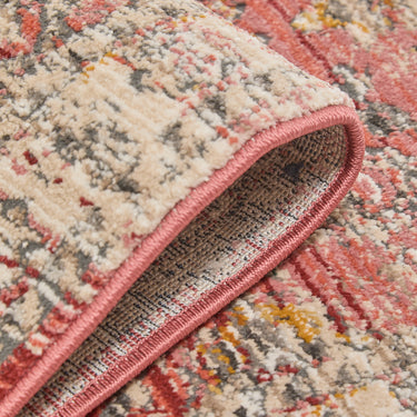 URCO Nova Lilian Red Polypropylene Persian Traditional Vintage Rug 120x170 cm