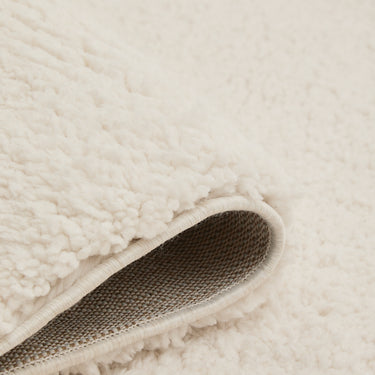 URCO Super Comfy Ivory White Shaggy Plush Soft Rug