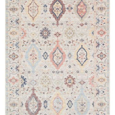 Heritage HRTG102 Traditional Rug in Ivory Multi