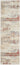 Calvin Enchanting ECH02 Ivory Grey Rust Polypropylene Abstract Modern Rug
