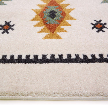 Origins Tribal Ethnic Izmir Cream Jute Polypropylene Persian Traditional Rug