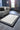 Origins Piper Framed Tufted Monochrome Cream Hand-Loomed Wool Textured Bordered Rug