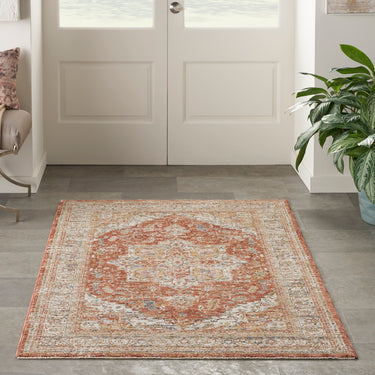 Nourison Sahar SHR06 Classic Ivory Multi Persian Traditional Vintage Floral Rug