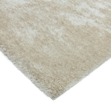 Payton Shaggy Rug Soft Fluffy Living Room Bedroom Silky Shimmer Beige Rug