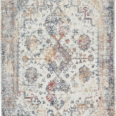 Origins Vogue Look Navy Rust Persian Traditional Vintage Rug