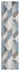 Orbit Alto 3D Grey Blue Abstract Geometric Textured Hallway Runner Rug