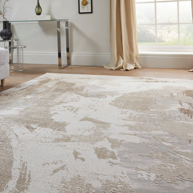 Consept Looms Skyline SK103 Ivory Beige Abstract Modern Soft Rug