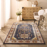 Origins Tribal Ethnic Izmir Dark Grey Jute Polypropylene Persian Traditional Rug - Small 80x150 cm (2'6"x5')