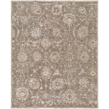 Arda Vintage Traditional Brown Rug