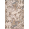 Arda Abstract Marble Modern Grey, Light Brown & Taupe Rug - Large Plus 152x225 cm (5' x 7'5'')