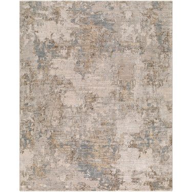 Arda Abstract Modern Marble Grey Rug