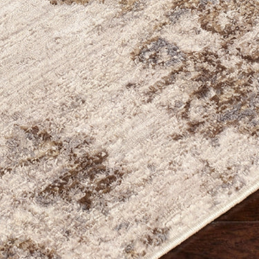 Arda Abstract Modern Marble Grey Rug