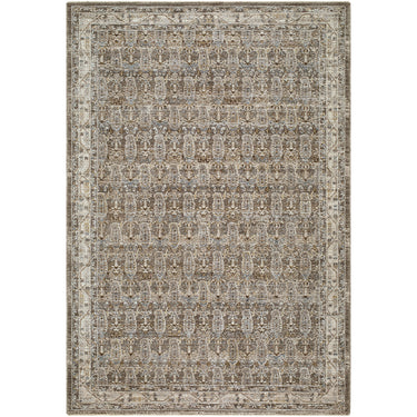 Arda Vintage Traditional Oriental Taupe, Charcoal & Medium Grey Rug - Design ACZ2311 - Large Plus 152x225 cm (5' x 7'5'')