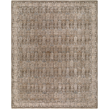 Arda Vintage Traditional Taupe Rug
