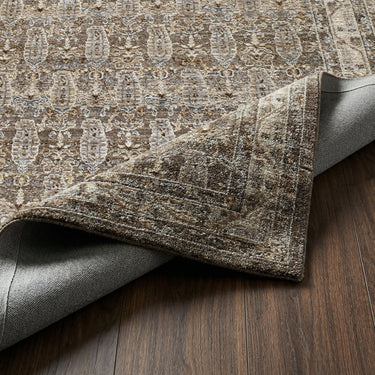 Arda Vintage Traditional Taupe Rug