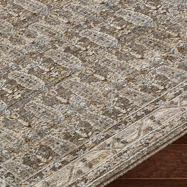 Arda Vintage Traditional Taupe Rug