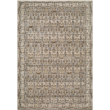 Arda Vintage Traditional Oriental Brown, Medium Grey & Taupe Rug - Large Plus 152x225 cm (5' x 7'5'')