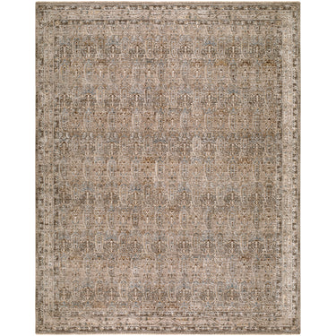 Arda Vintage Traditional Brown Rug