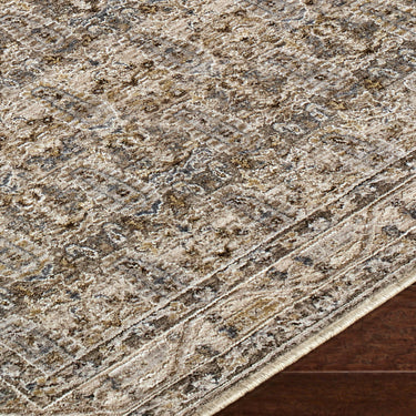 Arda Vintage Traditional Brown Rug