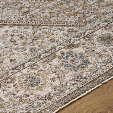 Arda Vintage Traditional Taupe Rug