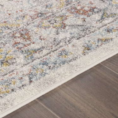 Ankara Vintage Traditional Boho Oriental Taupe, Gray & Charcoal Rug