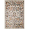 Ankara Vintage Traditional Boho Oriental Orange, Dusty Pink & Off-White Rug - X-Small 60x90 cm (1'11'' x 2'11'')