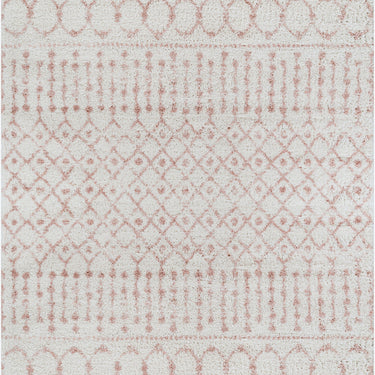 Aliyah Shag Global Plush Soft Pile Runner Pink