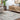 Avellino Vintage Traditional Boho High Pile Blue, Light Beige & Light Gray Rug - Design AVL2303