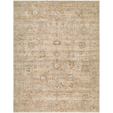 Penny Becki Owens Vintage Traditional Brown Rug