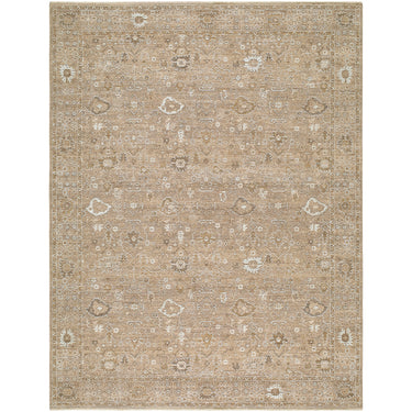 Penny Becki Owens Vintage Traditional Brown Rug