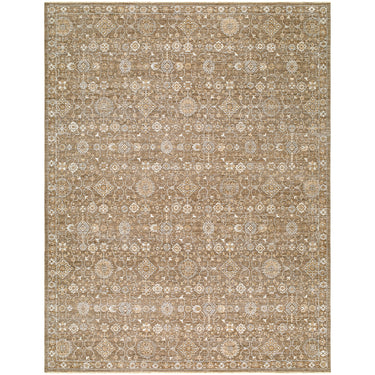 Penny Becki Owens Vintage Traditional Brown Rug