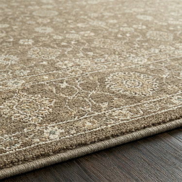 Penny Becki Owens Vintage Traditional Brown Rug