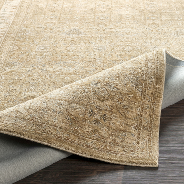 Penny Becki Owens Vintage Traditional Brown Rug