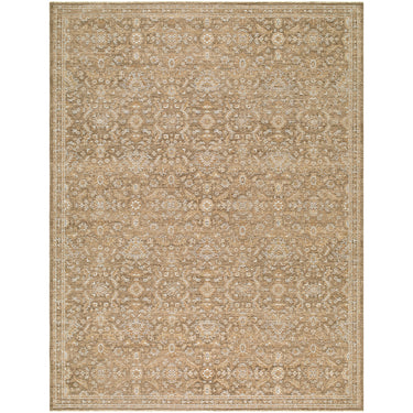 Penny Becki Owens Vintage Traditional Brown Rug