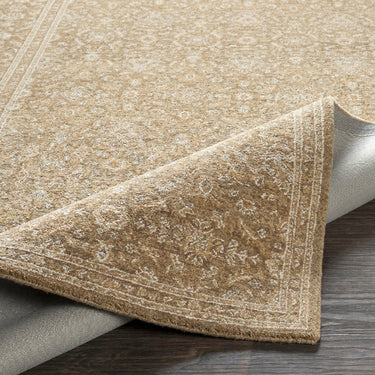 Penny Becki Owens Vintage Traditional Brown Rug