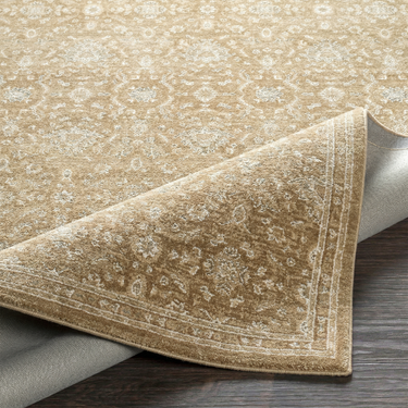 Penny Becki Owens Vintage Traditional Brown Rug