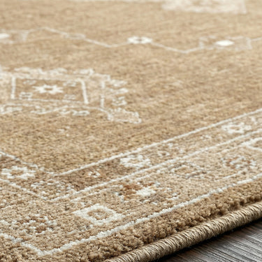 Penny Becki Owens Vintage Traditional Brown Rug
