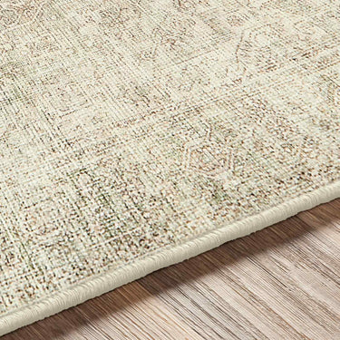 Margot Becki Owens Vintage Traditional Runner Green
