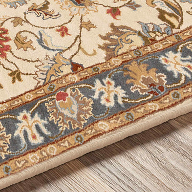 Caesar Traditional Hand Tufted Wool Brown Rug