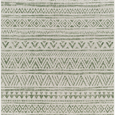 Eagean Diksha Green Outdoor Rug Washable Garden & Patio Rug
