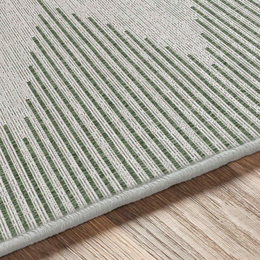 Eagean Dolly Green Outdoor Rug Washable Garden & Patio Rug